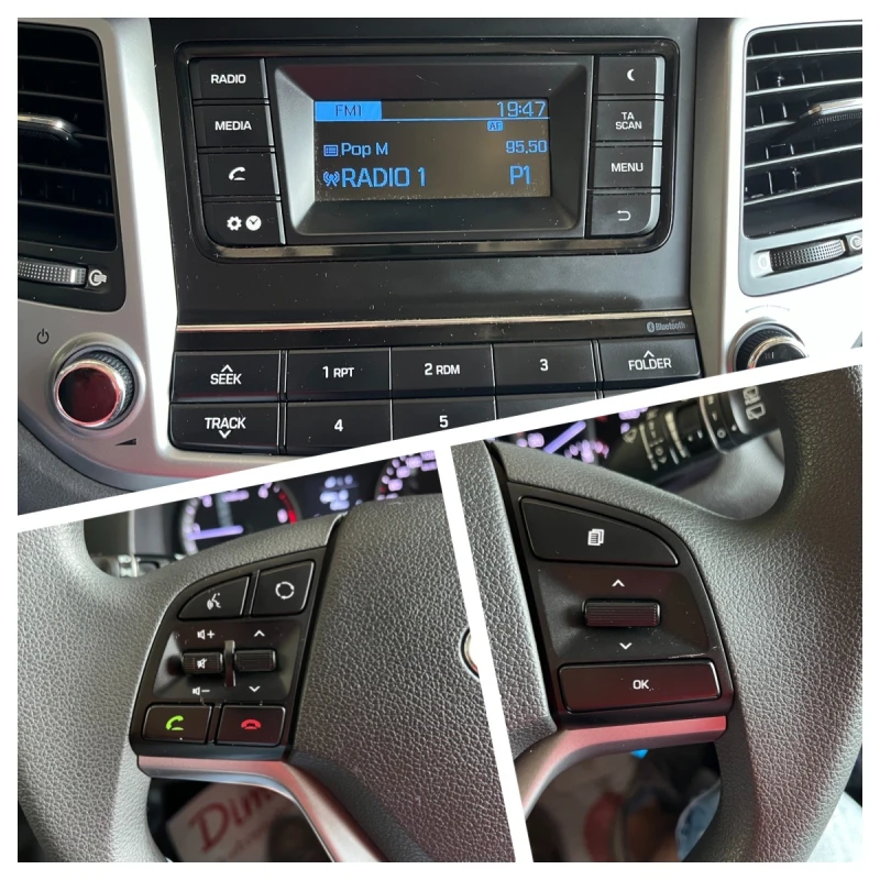 Hyundai Tucson 1.7 Diesel 76000 км!!, снимка 11 - Автомобили и джипове - 51719025