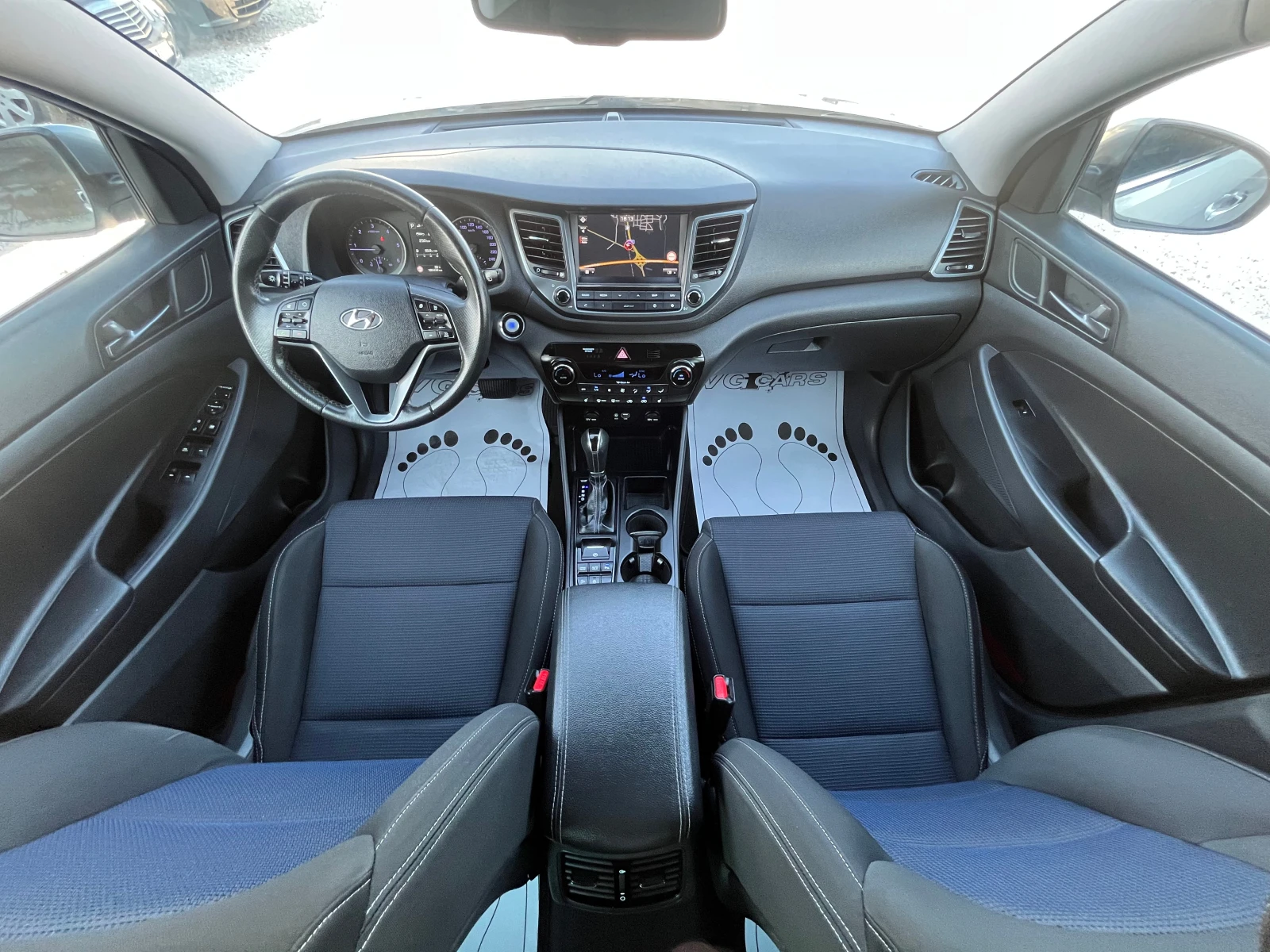 Hyundai Tucson 1.7D, -141к.с, АВТОМАТИК, ЛИЗИНГ, снимка 9 - Автомобили и джипове - 54712716