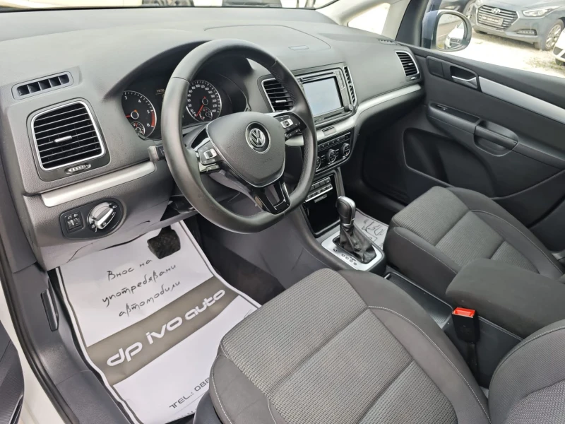 VW Sharan 2.0TDI DSG* ел.врати* автом. паркиране* 7 места* , снимка 9 - Автомобили и джипове - 46967751