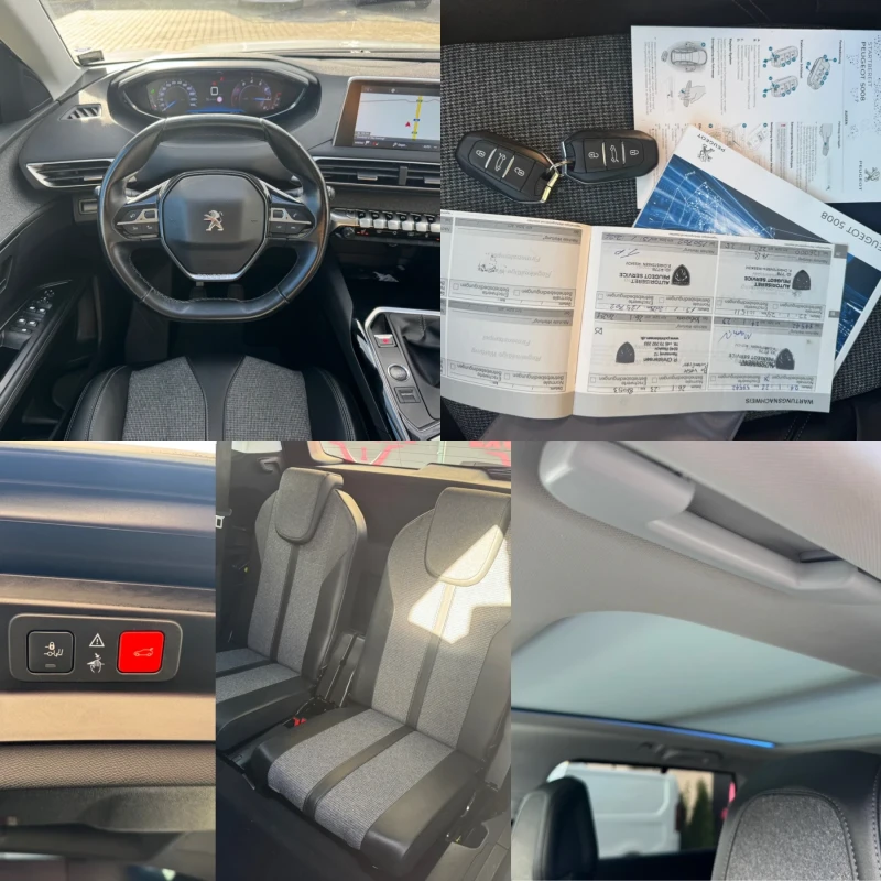 Peugeot 5008 1.2PURE TECH EURO-6 7-MESTA, снимка 16 - Автомобили и джипове - 52314304