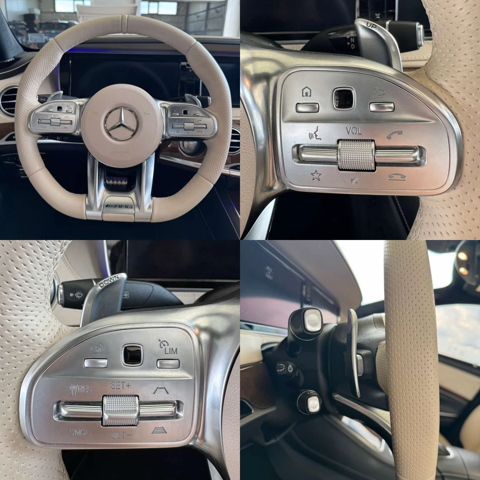 Mercedes-Benz S 500 455ps* L* AMG 63 FACE* 3xTV* DISTR* ПАНО* FULL, снимка 13 - Автомобили и джипове - 55221196