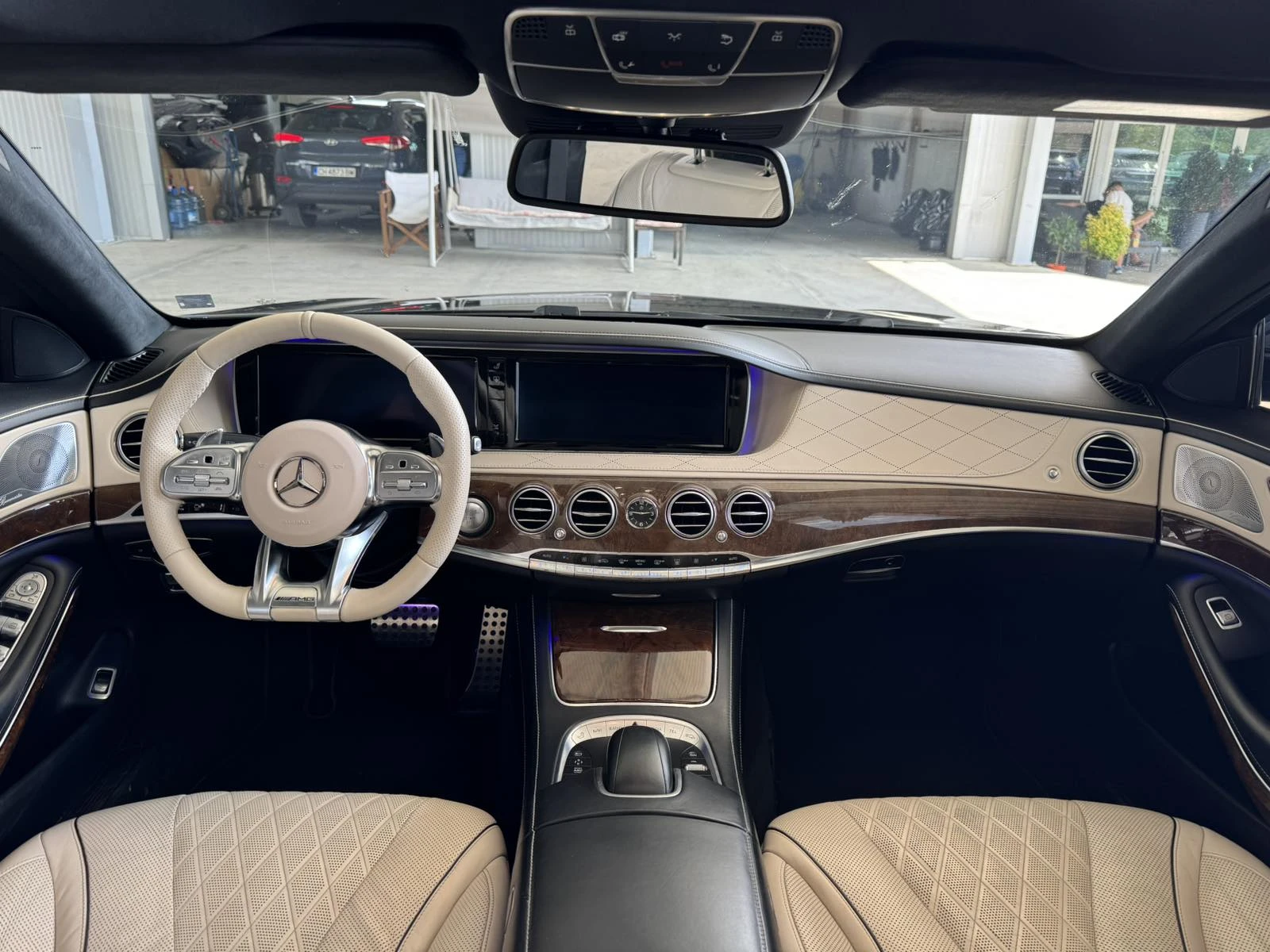 Mercedes-Benz S 500 455ps* L* AMG 63 FACE* 3xTV* DISTR* ПАНО* FULL, снимка 11 - Автомобили и джипове - 55221196
