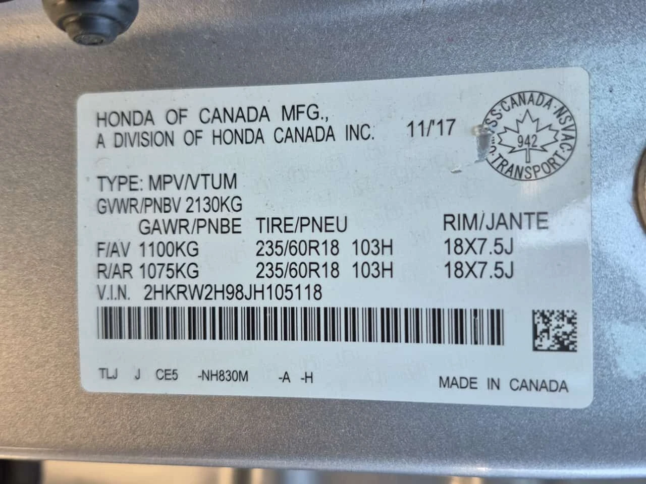 Honda Cr-v * TOURING * CARFAX * ПАНОРАМА* 2 БРОЯ ГУМИ/ДЖАНТИ*, снимка 15 - Автомобили и джипове - 54046284