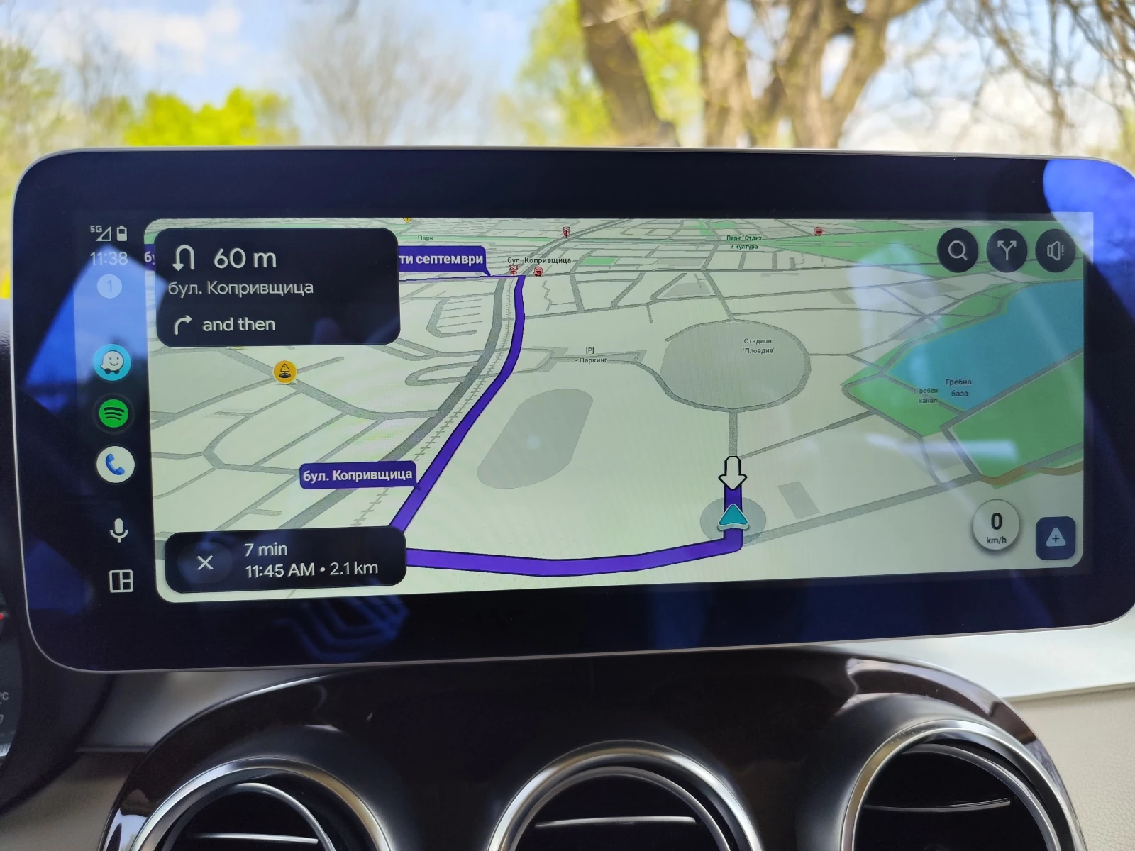 Mercedes-Benz GLC 350 AIRMATIC| 147к KM| Silver Star| Android Auto| V6, снимка 9 - Автомобили и джипове - 54237057