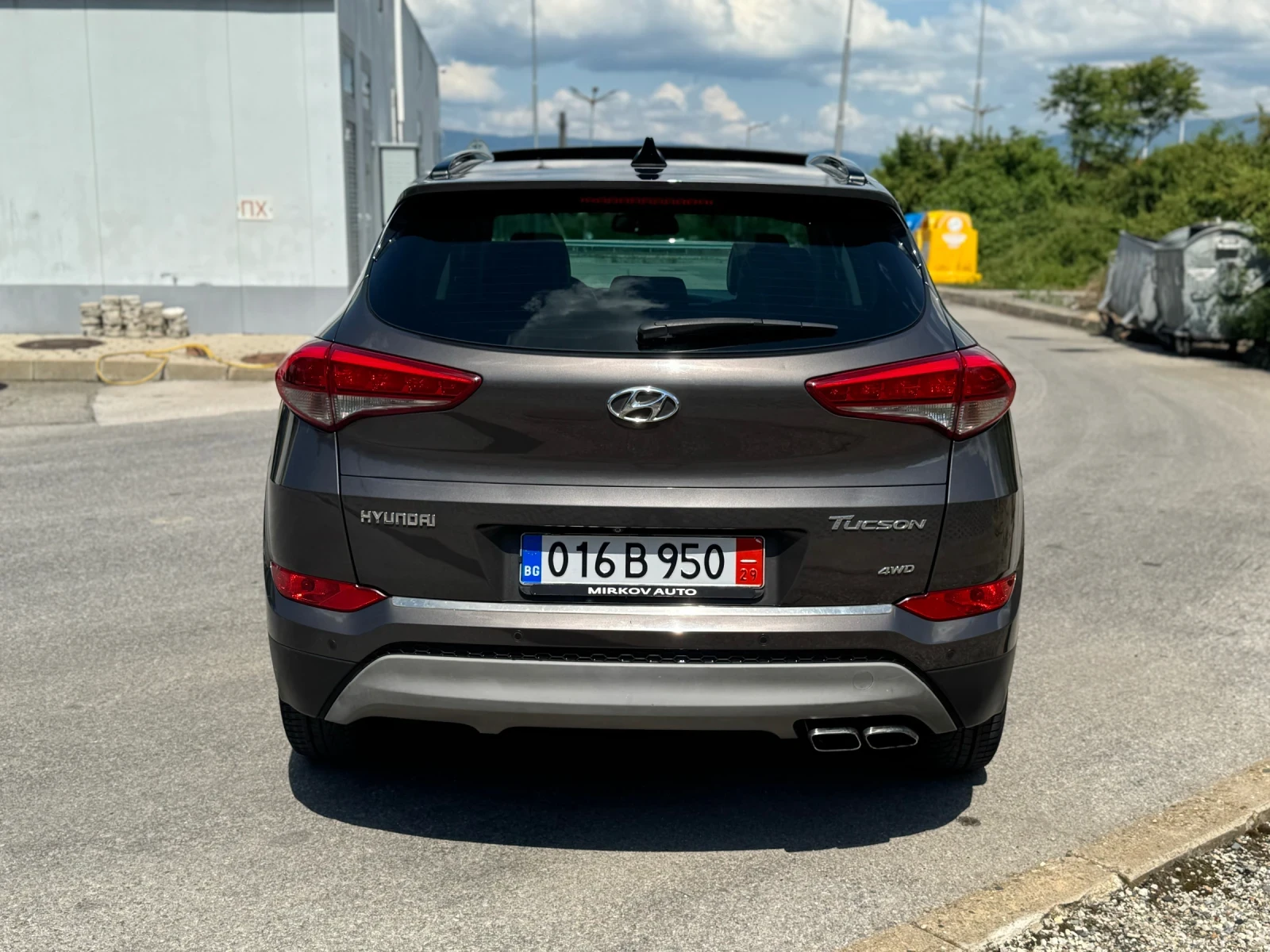 Hyundai Tucson Бензин-Автомат/177к.с/ПЪЛНА СЕРВИЗНА ИСТОРИЯ/НОВА, снимка 4 - Автомобили и джипове - 54800685