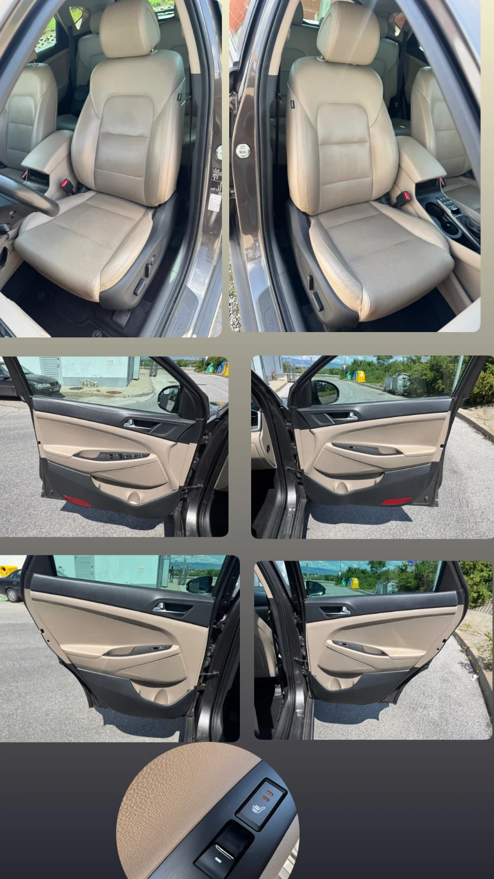 Hyundai Tucson Бензин-Автомат/177к.с/ПЪЛНА СЕРВИЗНА ИСТОРИЯ/НОВА, снимка 13 - Автомобили и джипове - 54800685