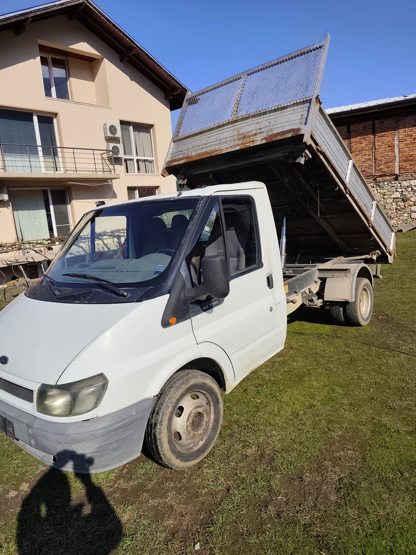 Ford Transit 2.4 TD Самосвал, снимка 2 - Бусове и автобуси - 53738065