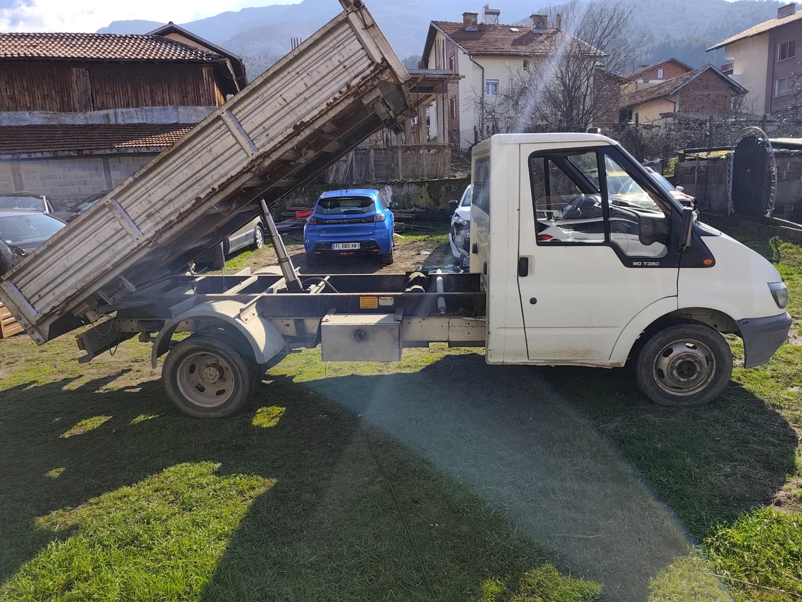 Ford Transit 2.4 TD Самосвал, снимка 4 - Бусове и автобуси - 53738065