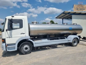 Обява за продажба на Mercedes-Benz Atego 1218 цистерна за мляко ~23 988 лв. - изображение 1