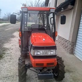 Трактор Kubota GL221 с фреза плуг и косачка , снимка 2