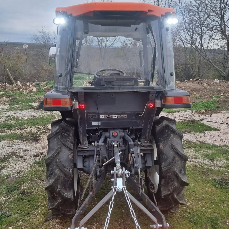 Трактор Kubota GL221 с фреза плуг и косачка , снимка 6 - Селскостопанска техника - 53420934