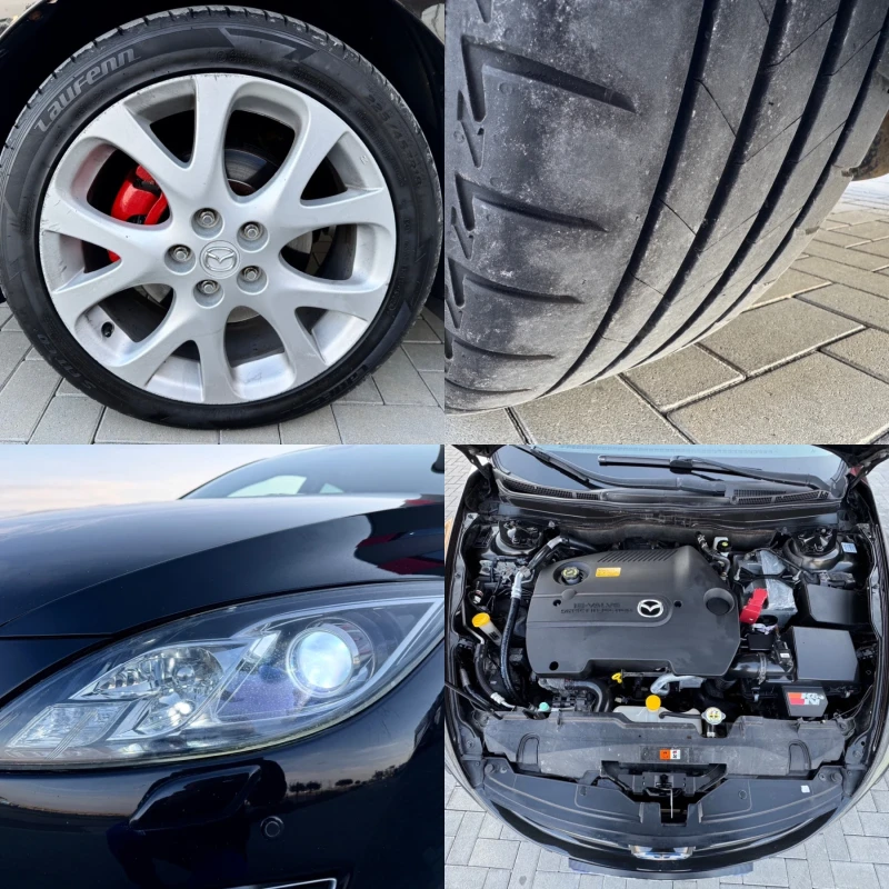 Mazda 6 2.0 TurboDiesel MZR-CD SPORT / KOJA / XENON, снимка 16 - Автомобили и джипове - 49131104