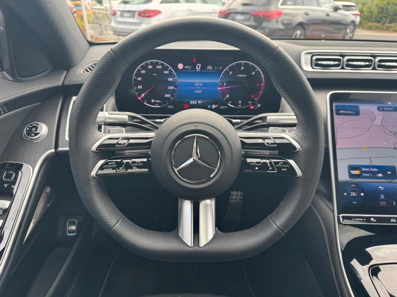 Mercedes-Benz S 400 d/AMG/LONG/4-MATIC/NIGHT/PANO/BURM/360/DISTRONIC/, снимка 9 - Автомобили и джипове - 51481663