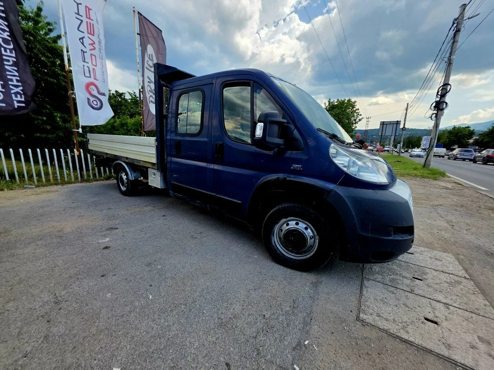 Fiat Ducato 2.3GTD 2008g  120кс 7 места клима  , снимка 9 - Бусове и автобуси - 55062339