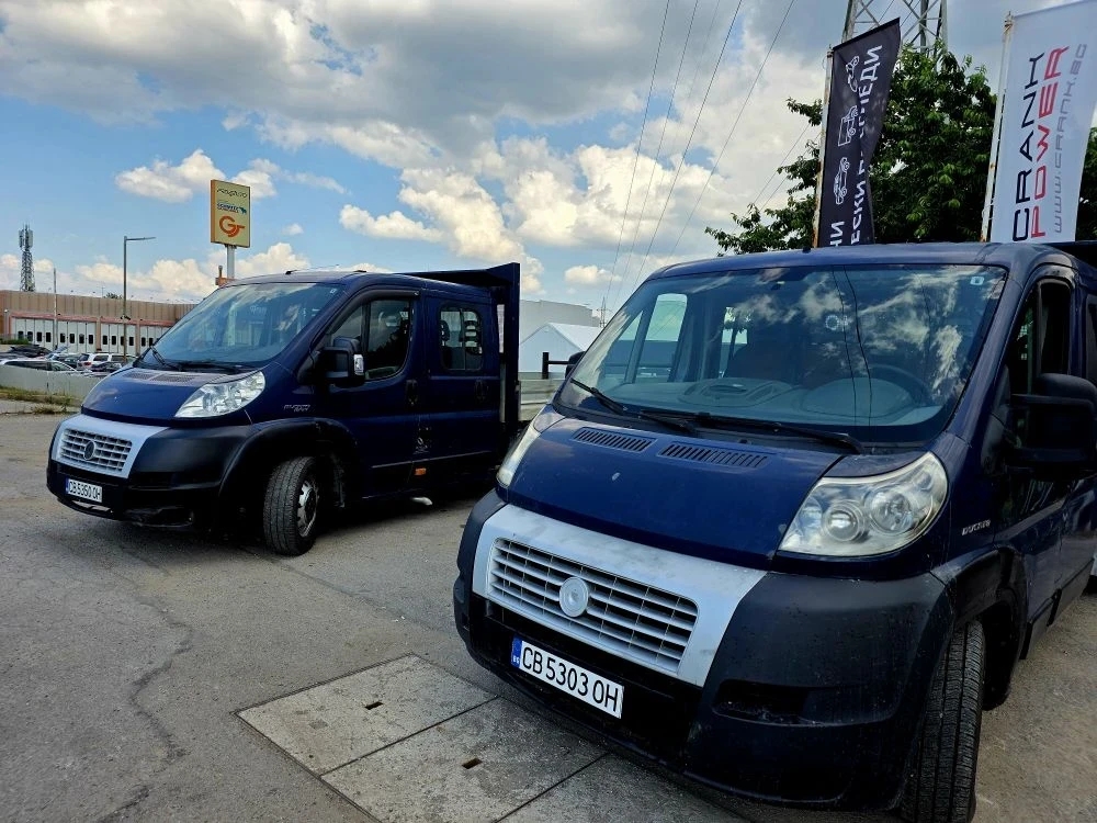 Fiat Ducato 2.3GTD 2008g  120кс 7 места клима  , снимка 10 - Бусове и автобуси - 55062339