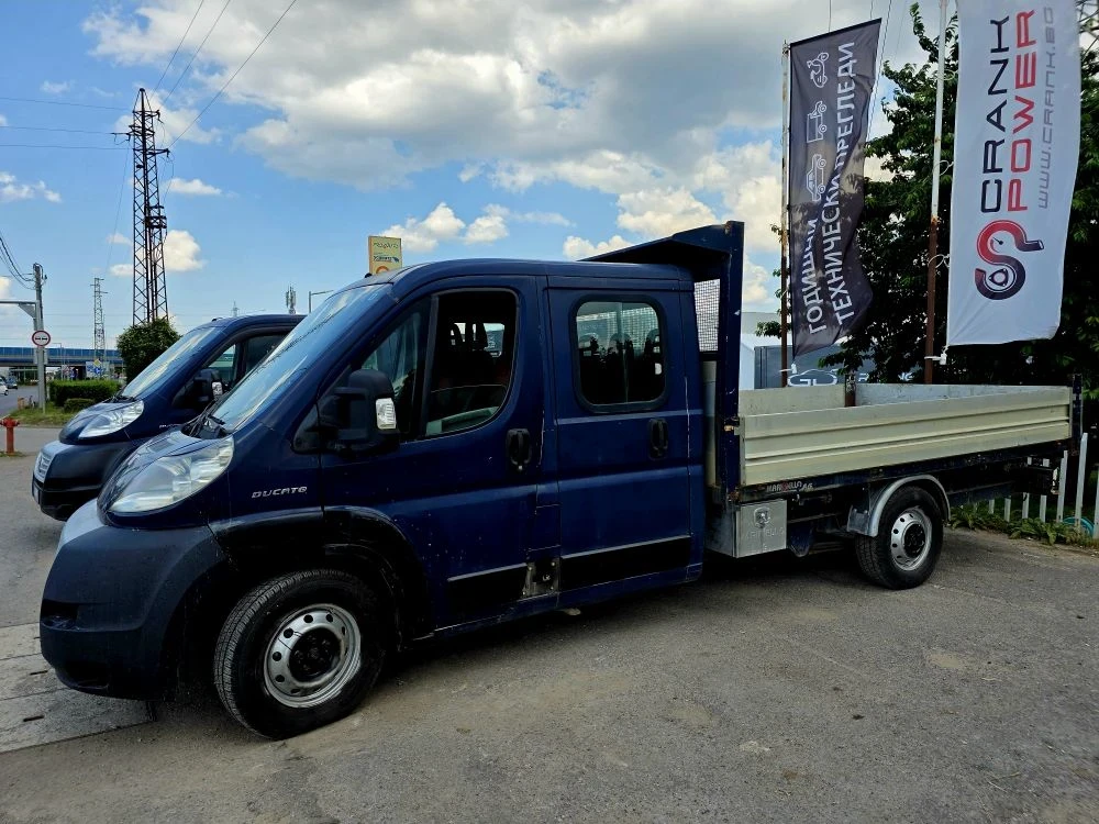Fiat Ducato 2.3GTD 2008g  120кс 7 места клима  , снимка 3 - Бусове и автобуси - 55062339