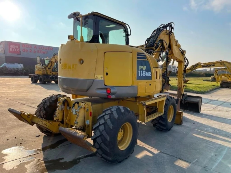 Багер Komatsu PW 118 MR-8 С ТРИ КОФИ ЛИЗИНГ, снимка 12 - Индустриална техника - 48754137