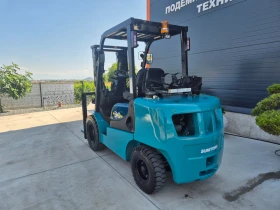 Мотокар Yale SUMITOMO / 3гона / ИЗРАВНИТЕЛ / ГАЗ+ БЕНЗИН / , снимка 3