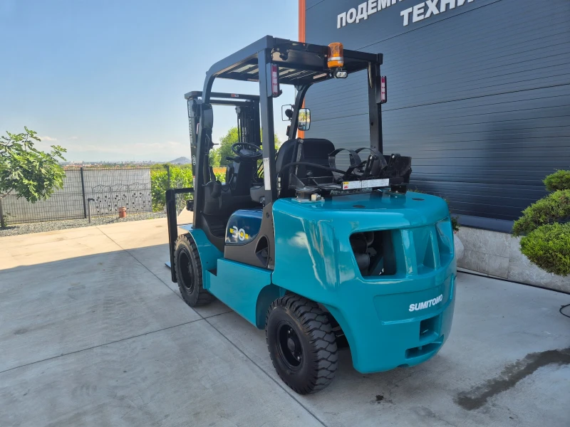 Мотокар Yale SUMITOMO / 3гона / ИЗРАВНИТЕЛ / ГАЗ+ БЕНЗИН / , снимка 3 - Индустриална техника - 50847466