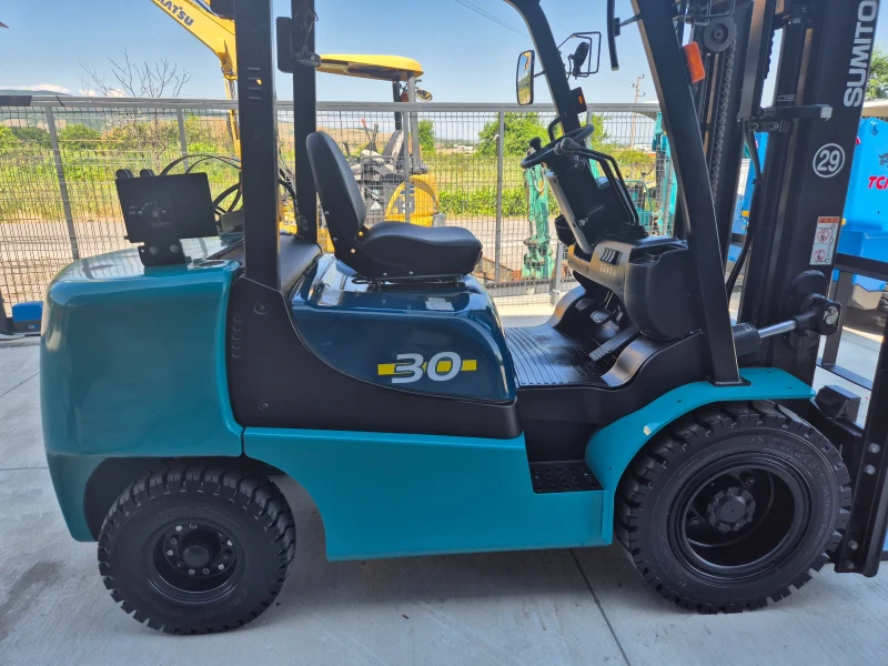 Мотокар Yale SUMITOMO / 3гона / ИЗРАВНИТЕЛ / ГАЗ+ БЕНЗИН / , снимка 6 - Индустриална техника - 50847466