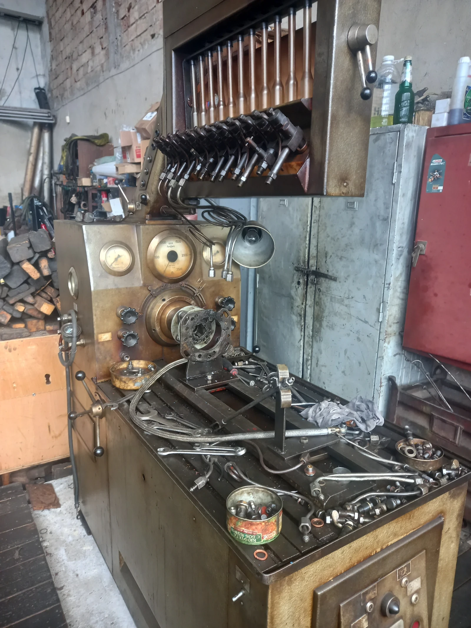 СТЕНД за регулировка на ГНП 12 цилиндров, снимка 5 - Части - 54147256