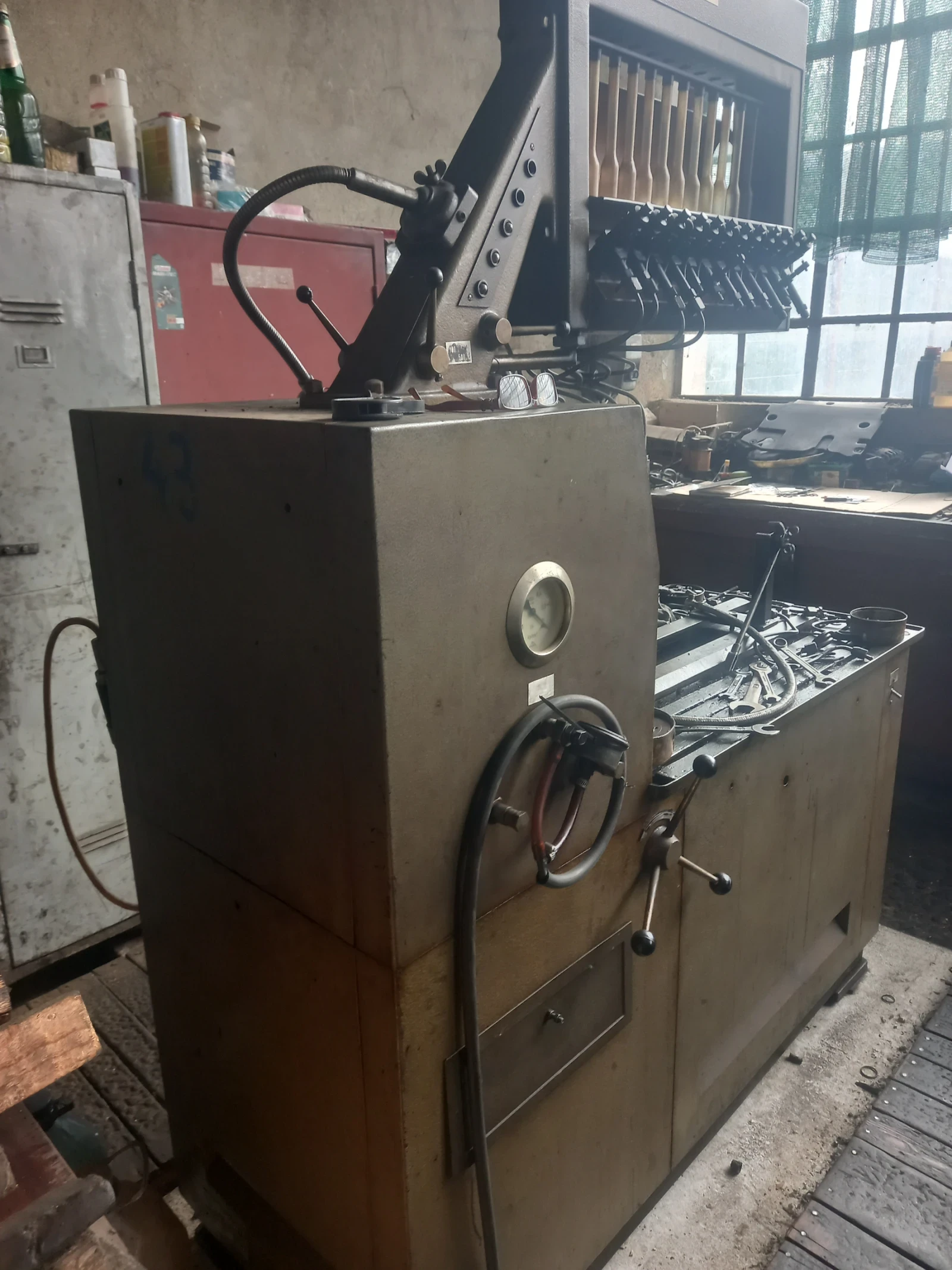 СТЕНД за регулировка на ГНП 12 цилиндров, снимка 6 - Части - 54147256