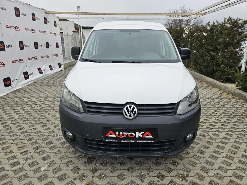 VW Caddy 2.0i-109кс= ФАБРИЧЕН МЕТАН= КЛИМАТИК= 5МЕСТА, снимка 1 - Автомобили и джипове - 49317861