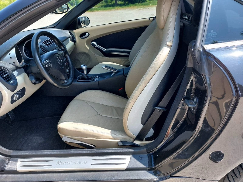 Mercedes-Benz SLK * * * CABRIO COMPRESOR РЪЧКА* * * , снимка 9 - Автомобили и джипове - 50615954