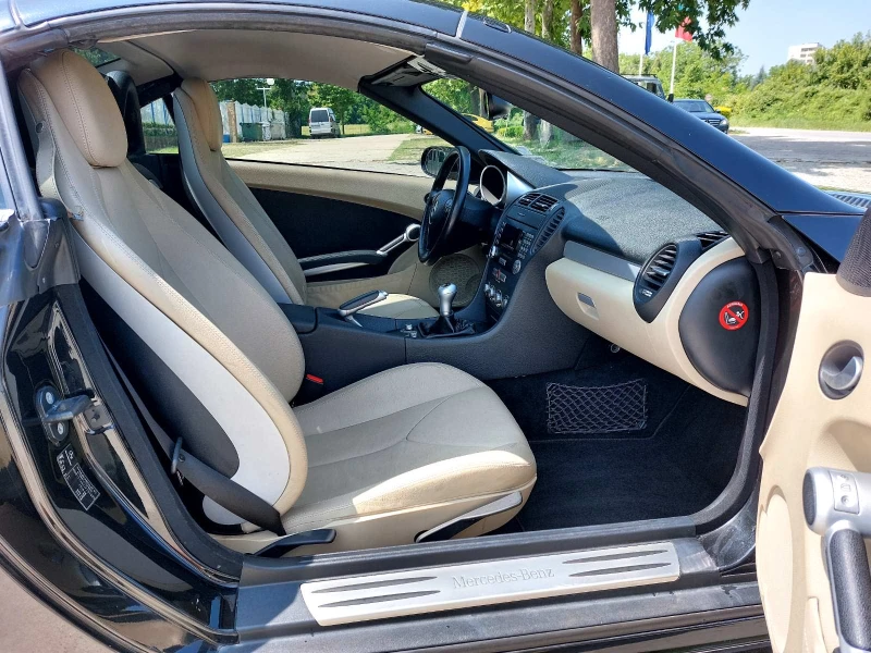 Mercedes-Benz SLK * * * CABRIO COMPRESOR РЪЧКА* * * , снимка 10 - Автомобили и джипове - 50615954