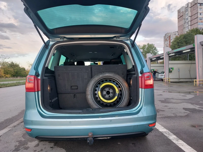 Seat Alhambra 2.0TDI 140КС 7MEСТА Ecomotive, снимка 9 - Автомобили и джипове - 52499320