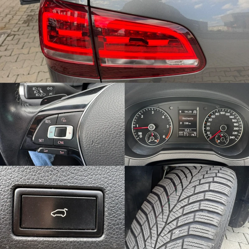 VW Sharan 2.0TDI#150K.C#NAVI#DSG#LED#ПОДГРЕВ, снимка 17 - Автомобили и джипове - 52104208