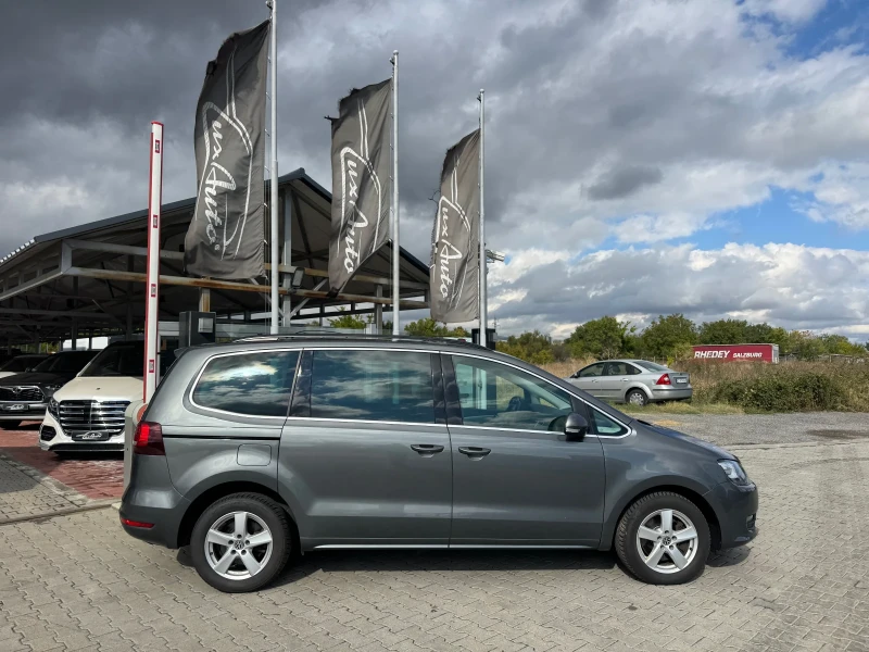 VW Sharan 2.0TDI#150K.C#NAVI#DSG#LED#ПОДГРЕВ, снимка 6 - Автомобили и джипове - 52104208