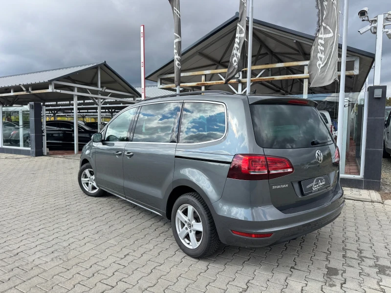 VW Sharan 2.0TDI#150K.C#NAVI#DSG#LED#ПОДГРЕВ, снимка 4 - Автомобили и джипове - 52104208