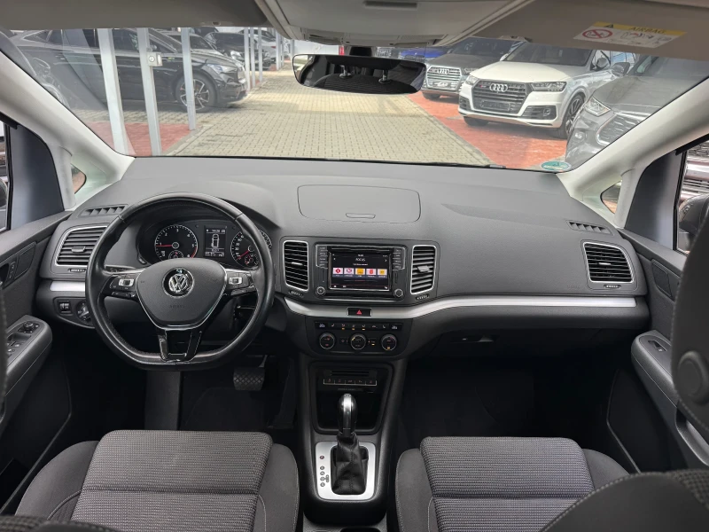 VW Sharan 2.0TDI#150K.C#NAVI#DSG#LED#ПОДГРЕВ, снимка 12 - Автомобили и джипове - 52104208