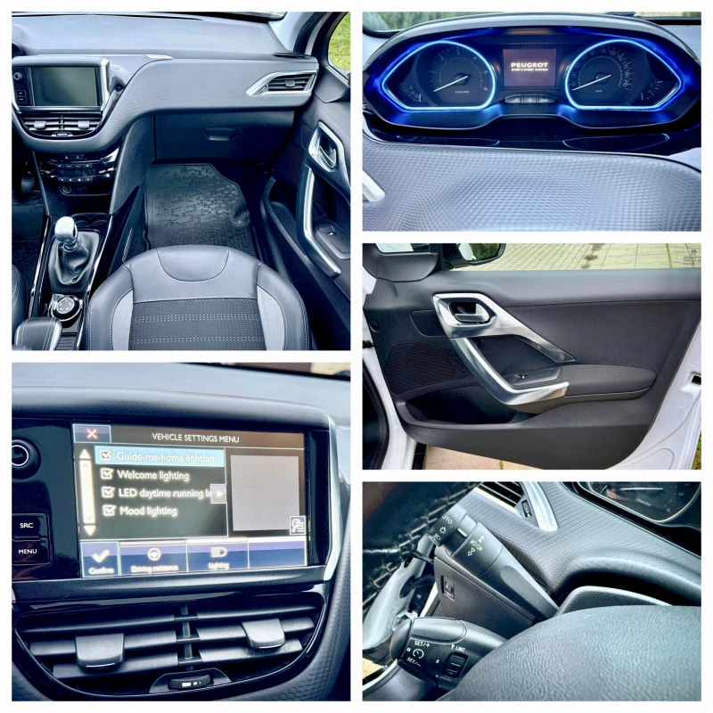 Peugeot 2008 1.6HDi* 120hp* Euro 6B* Allure* LED* , снимка 14 - Автомобили и джипове - 52807565