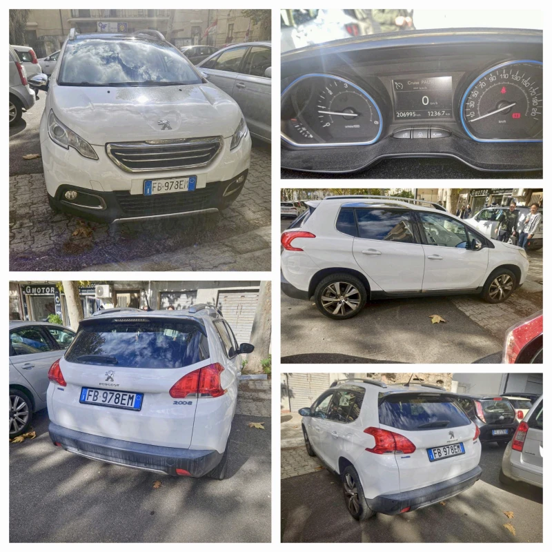 Peugeot 2008 1.6HDi* 120hp* Euro 6B* Allure* LED* , снимка 8 - Автомобили и джипове - 52807565