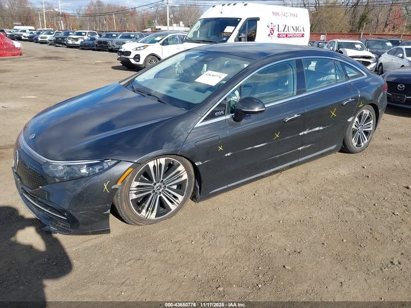 Mercedes-Benz EQS 450 4MATIC | ЦЕНА ДО БЪЛГАРИЯ | , снимка 6 - Автомобили и джипове - 53750508