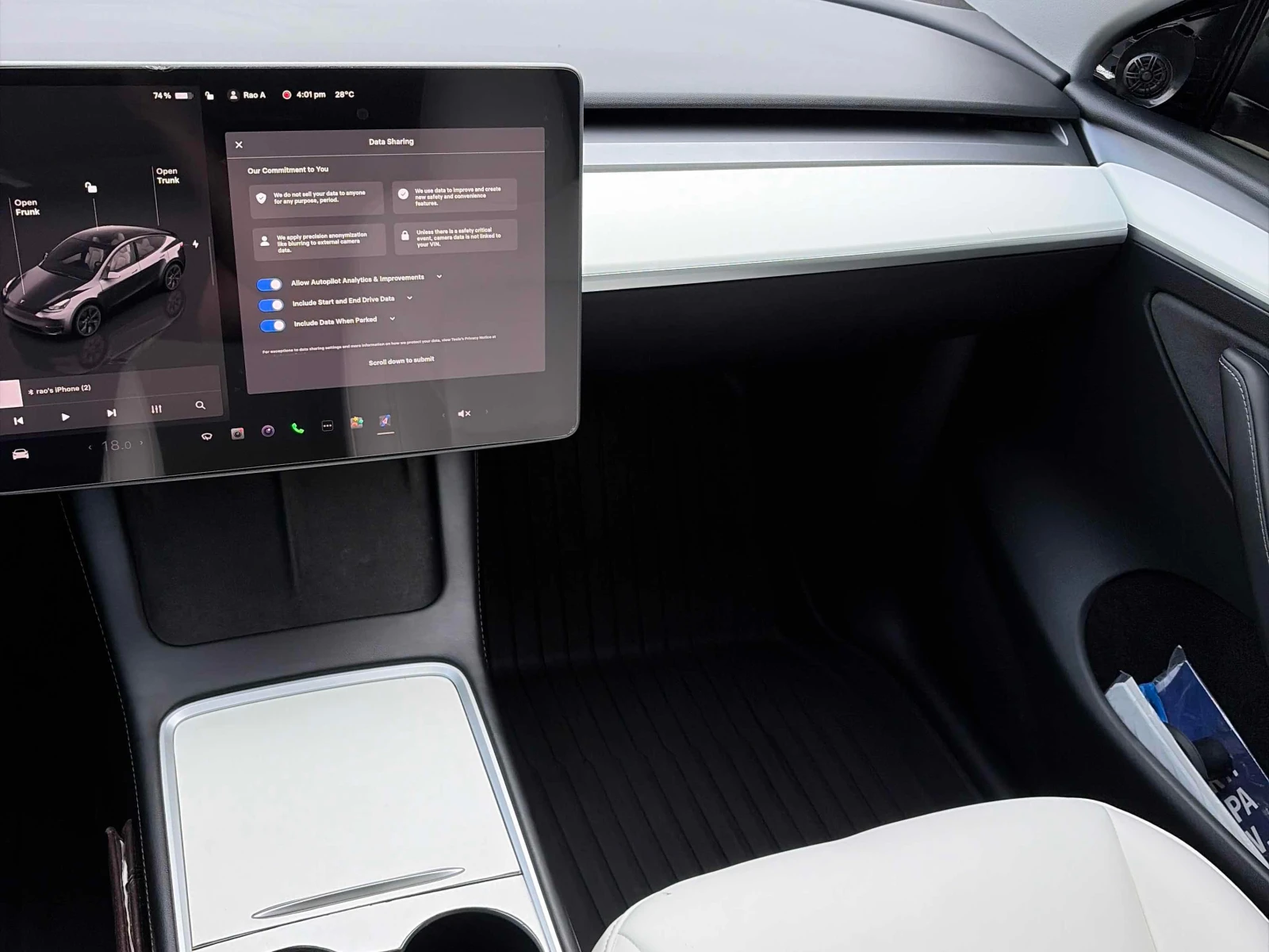 Tesla Model Y * Long Range * CARFAX * БЕЗ ПЪРВОНАЧАЛНА ВНОСКА, снимка 9 - Автомобили и джипове - 55967513