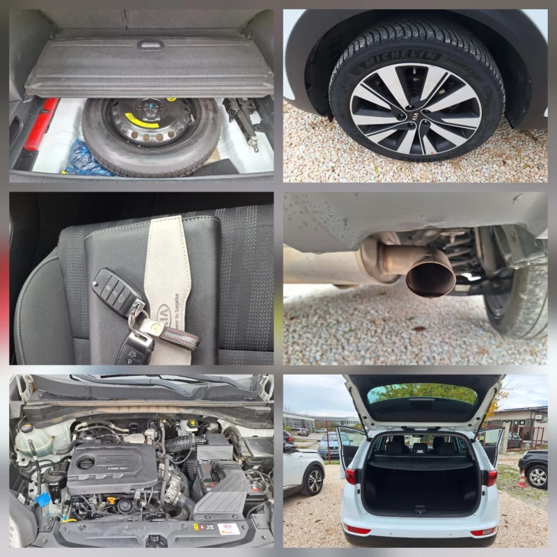Kia Sportage 1.7d* NAVI/LED/KAMERA, снимка 14 - Автомобили и джипове - 53171825