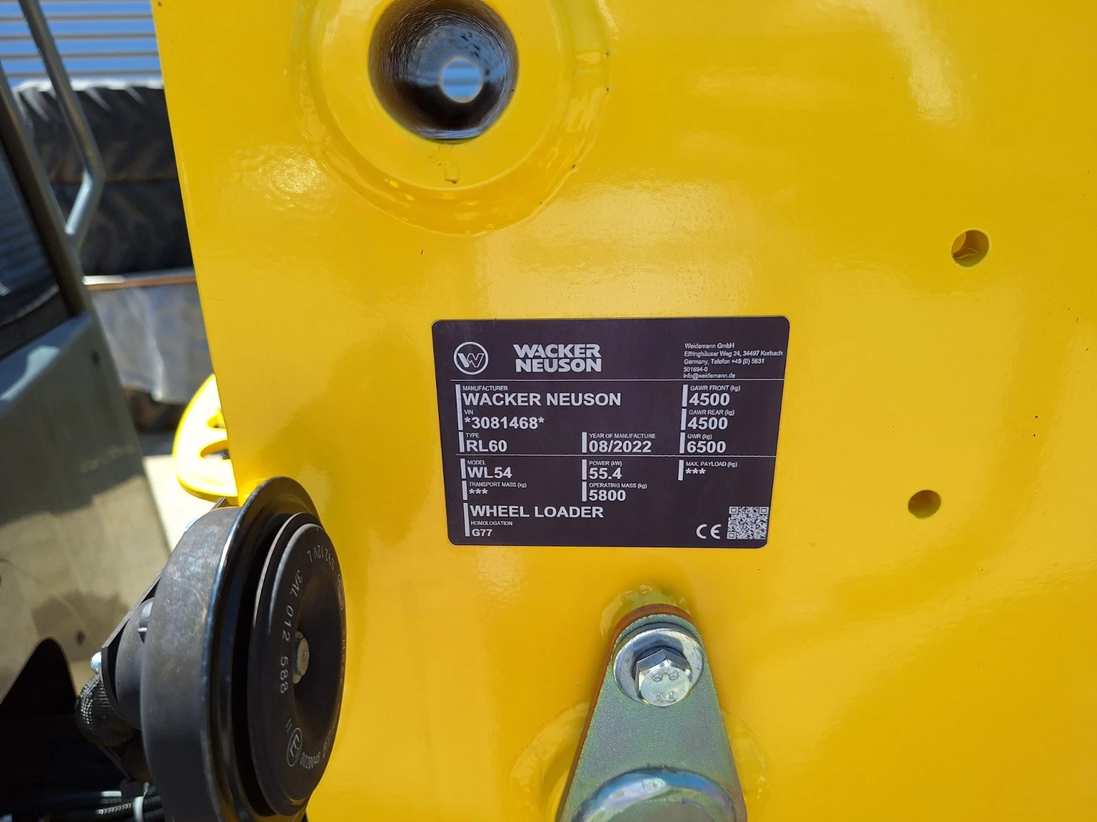 Челен товарач Друга марка WACKER NEUSON WL 54, снимка 10 - Индустриална техника - 54912593