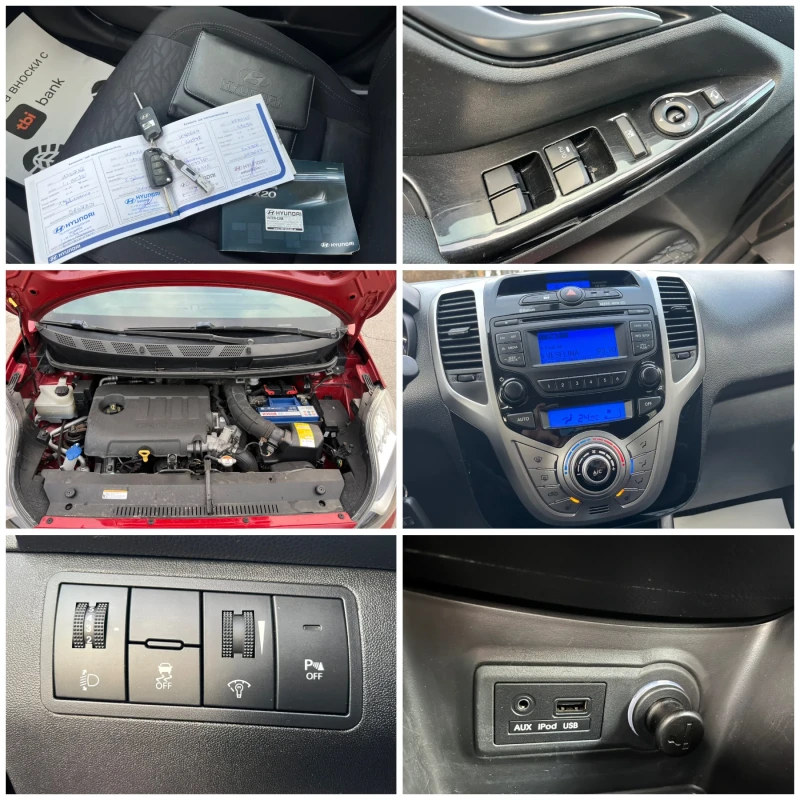 Hyundai Ix20 1.4* 90к.с.* Подгрев* 174000км, снимка 16 - Автомобили и джипове - 48238142