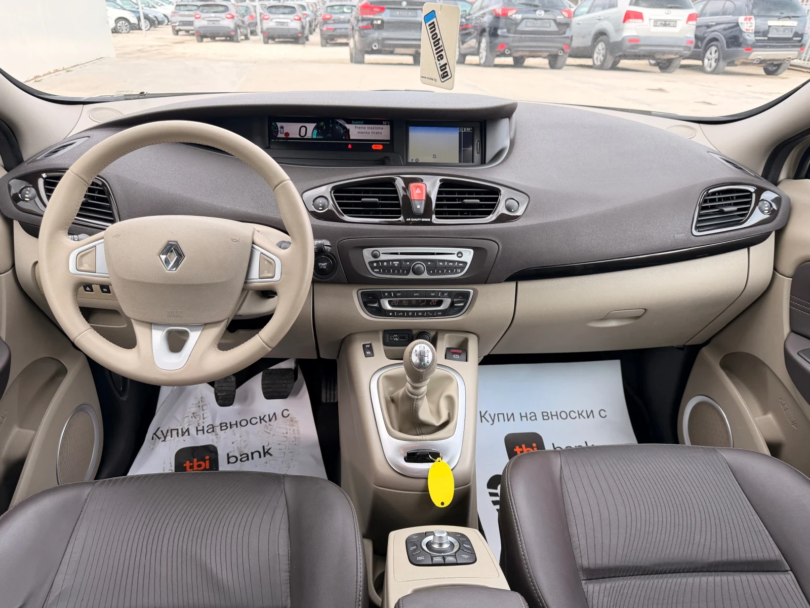 Renault Scenic 1.9dci 131k.c * Navi* 7 mesta* UNIKAT* , снимка 9 - Автомобили и джипове - 53968575