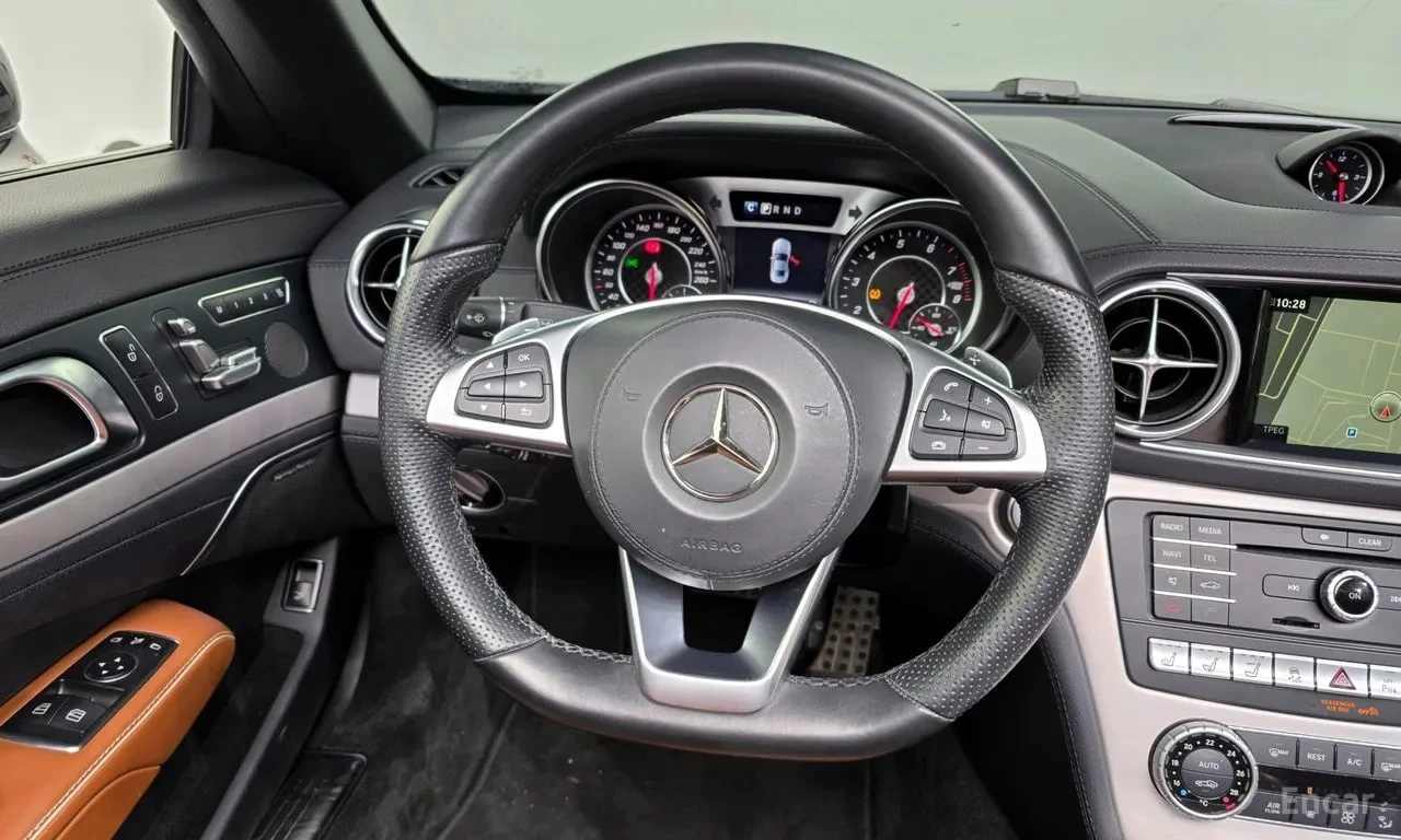 Mercedes-Benz SL 400 АМГ Пакет/CARFAX /Нави/Подгрев/ОБДУХ/МАСАЖИ/, снимка 12 - Автомобили и джипове - 56002327