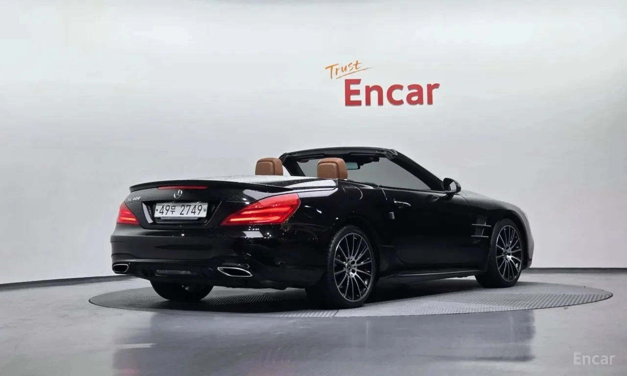 Mercedes-Benz SL 400 АМГ Пакет/CARFAX /Нави/Подгрев/ОБДУХ/МАСАЖИ/, снимка 2 - Автомобили и джипове - 56002327