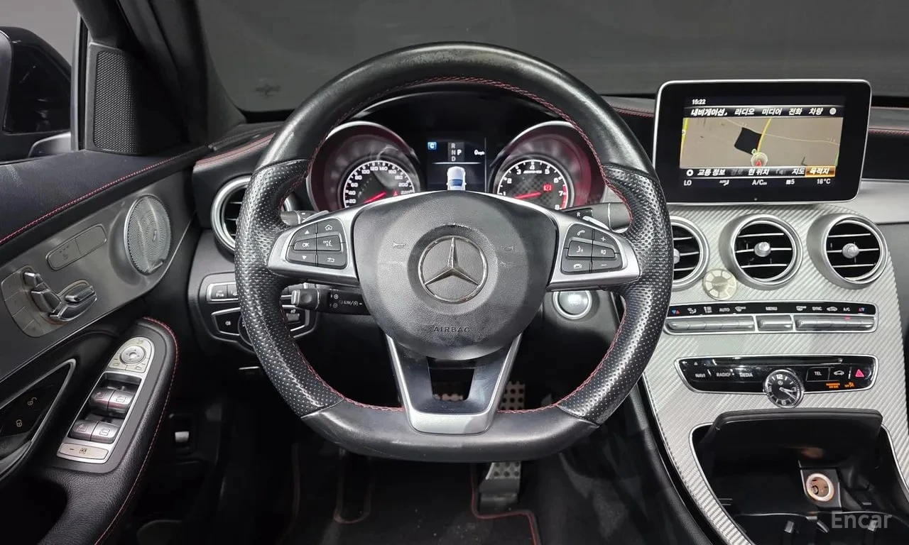 Mercedes-Benz C 43 AMG 4MATIC | ПАНОРАМА | BURMESTER | АВТОФИНАНСИРАНЕ, снимка 14 - Автомобили и джипове - 56139434