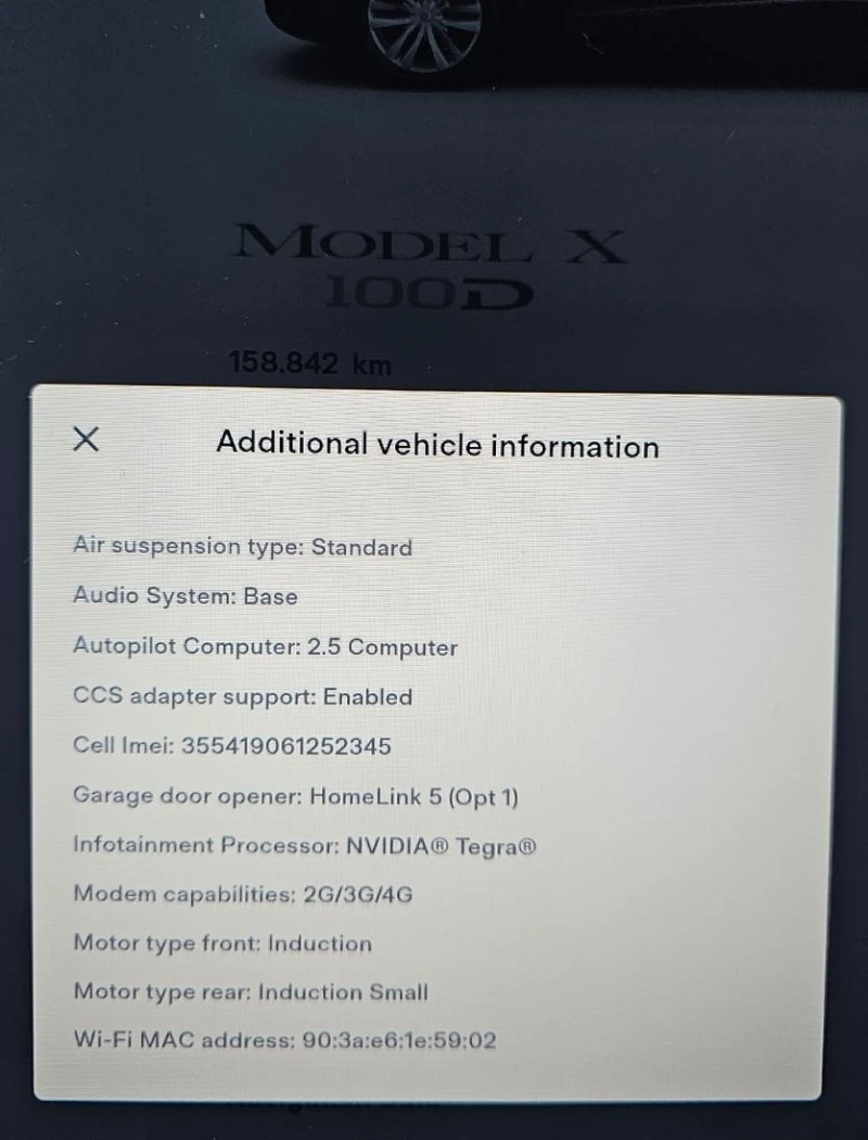 Tesla Model X X100D Европейска, снимка 17 - Автомобили и джипове - 52960458