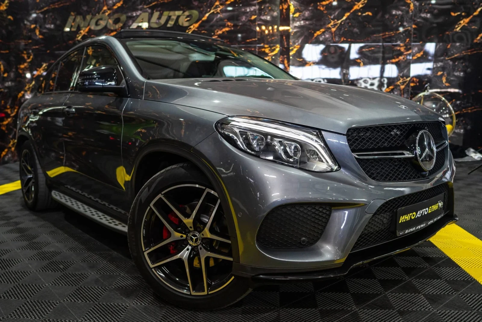 Mercedes-Benz GLE 350 D 4MATIC FULL AMG LINE ПАНО H&K ЛИЗИНГ 100% | Auto.bg — изображение 1
