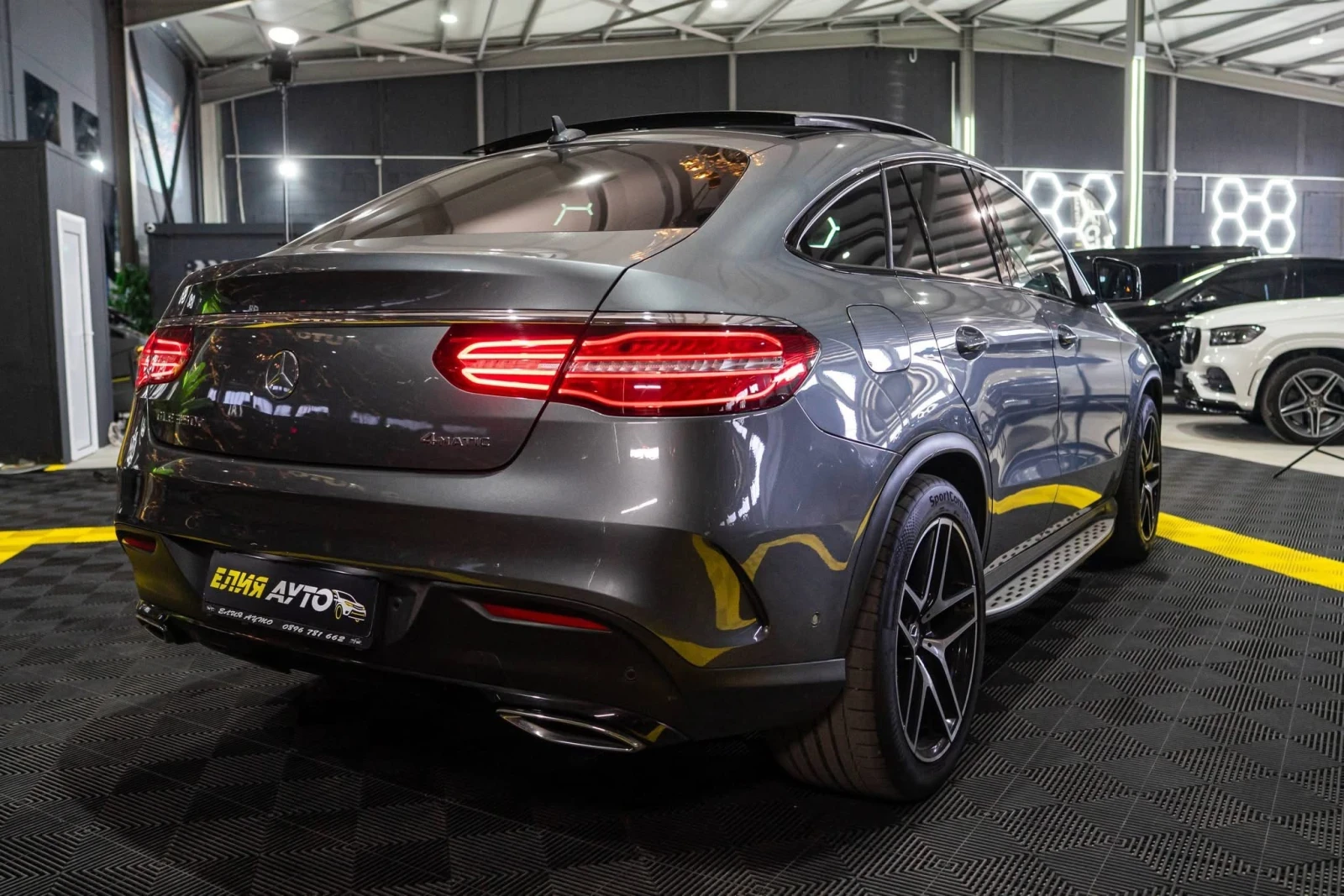 Mercedes-Benz GLE 350 D 4MATIC FULL AMG LINE ПАНО H&K ЛИЗИНГ 100%, снимка 10 - Автомобили и джипове - 53896888