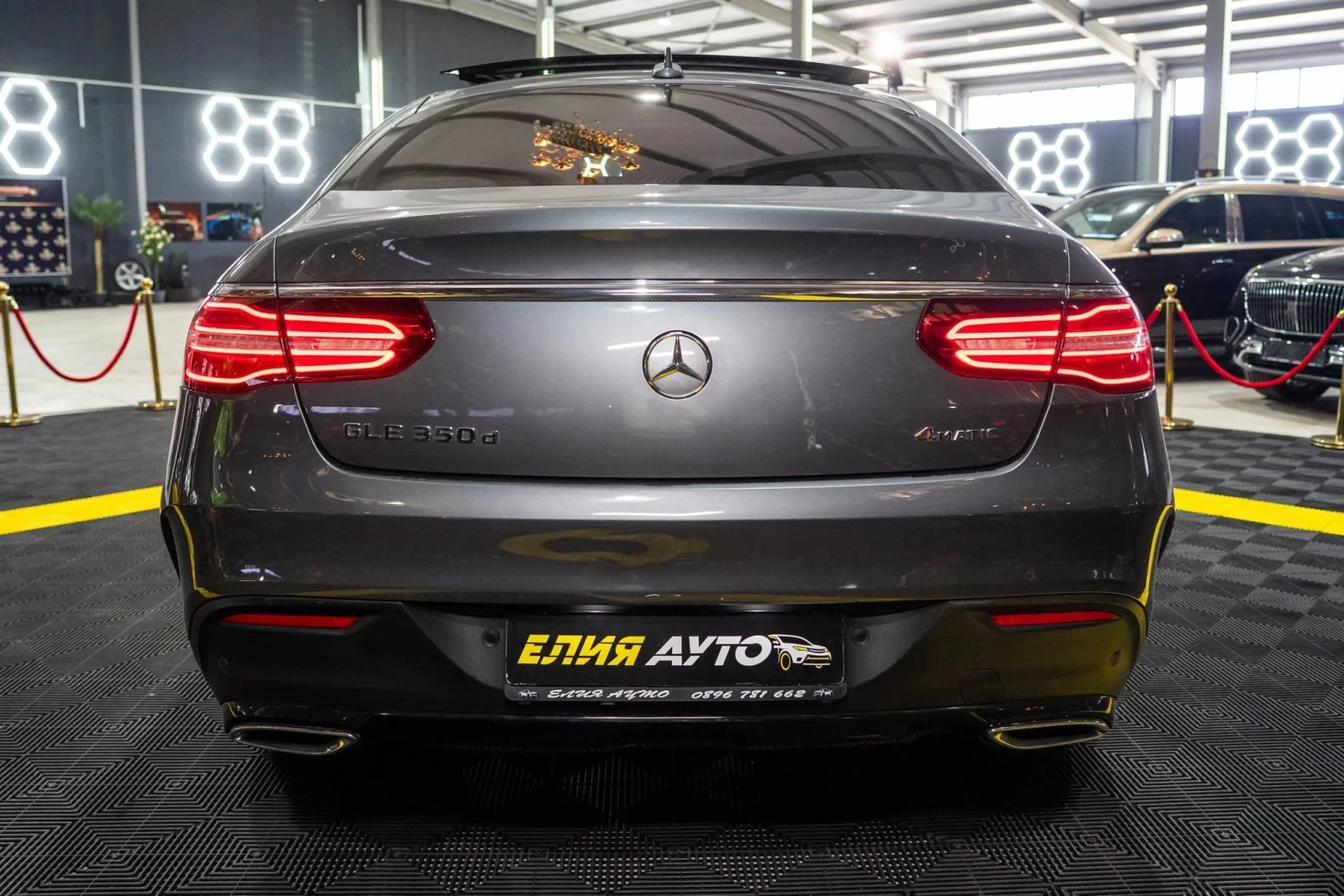 Mercedes-Benz GLE 350 D 4MATIC FULL AMG LINE ПАНО H&K ЛИЗИНГ 100%, снимка 8 - Автомобили и джипове - 53896888