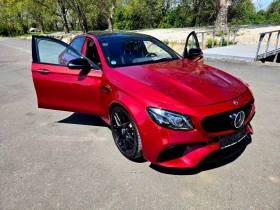 Mercedes-Benz E 63 AMG S V8 BITURBO ПАНО BURM HUD 360 ЛИЗИНГ 100%, снимка 3